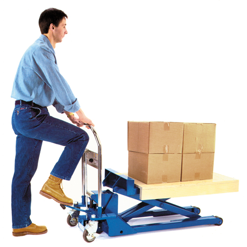 Low Profile Dandy Lift Scissor Lift Table, 37-1/10" L x 19-7/10" W, Steel, 1100 lbs. Capacity Distribution Élite MP