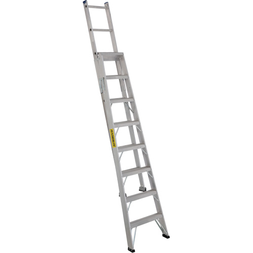 2700 Series Industrial Duty Multi-Way Ladders, 8', Aluminum, 250 lbs. Cap., ANSI 1, CSA 1 Distribution Élite MP