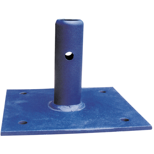 Accessoires pour &eacute;chafaudage - Plaque &agrave; base fixe, Plaque &agrave; base, 6" la x 6" h Distribution Élite MP