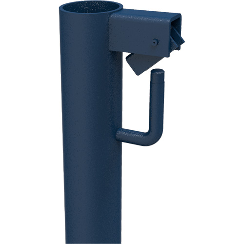 Accessoires pour &eacute;chafaudage - Poteau de garde-corps a/support, Poteau de garde-corps, 6" la x 56" h Distribution Élite MP