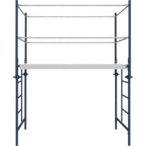 Accessoires pour &eacute;chafaudage - Poteau de garde-corps a/support, Poteau de garde-corps, 6" la x 56" h Distribution Élite MP