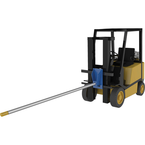 Forklift Carpet Boom, 108-1/2" Length, Carriage Mount, 2500 lbs. Capacity Distribution Élite MP