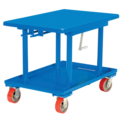 Table &eacute;l&eacute;vatrice hydraulique, 24" lo x 36" la, Acier, Capacit&eacute; 2000 lb Distribution Élite MP