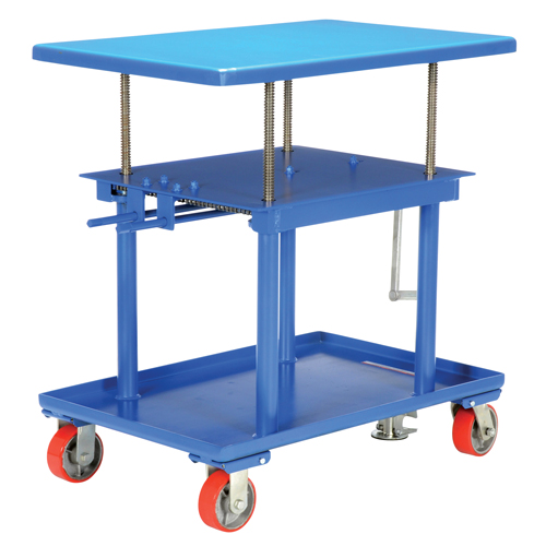 Table &eacute;l&eacute;vatrice hydraulique, 24" lo x 36" la, Acier, Capacit&eacute; 2000 lb Distribution Élite MP
