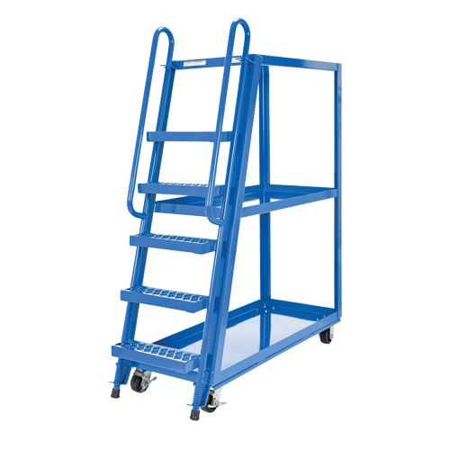 Stock Picking Cart, Steel, 21-7/8" W x 56-1/8" D, 3 Shelves, 1000 lbs. Capacity Distribution Élite MP