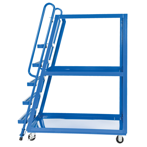 Stock Picking Cart, Steel, 27-7/8" W x 56-1/8" D, 3 Shelves, 1000 lbs. Capacity Distribution Élite MP