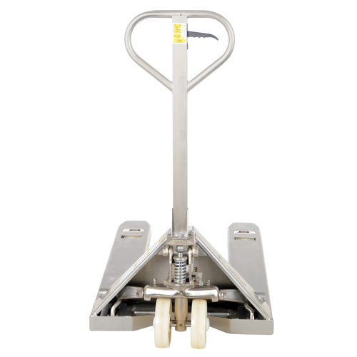 Pallet Truck, Stainless Steel, 48" L x 27" W, 5500 lbs. Capacity Distribution Élite MP
