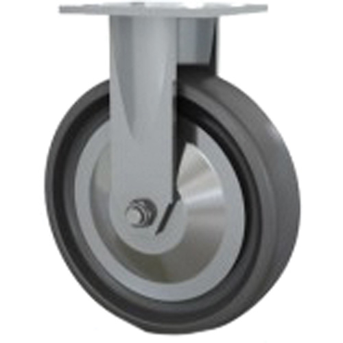 Heavy-Duty Caster, Rigid, 8" (203.2 mm), Solid Elastomer, 1000 lbs. (453.6 kg.) Distribution Élite MP