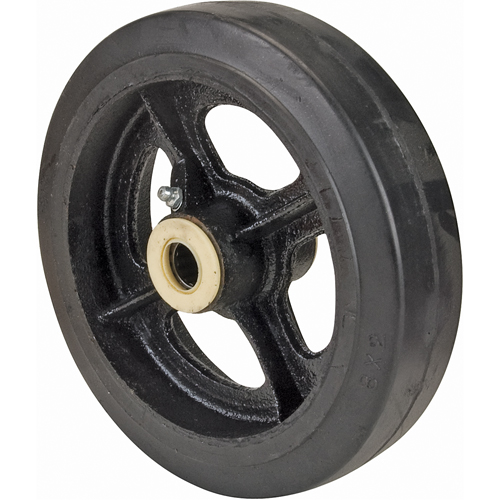 Roues en caoutchouc, 8" (203 mm) dia. x 2" (51 mm) la, Capacit&eacute; de 600 lb (272 kg) Distribution Élite MP