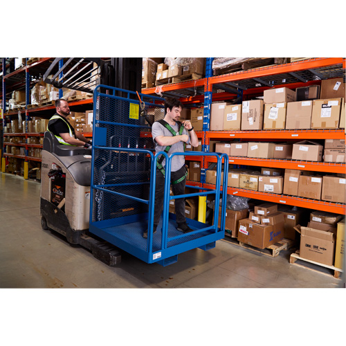 High Work Maintenance Platform, 48" W x 48" D x 72" H, 1000 lbs. Capacity, Steel Distribution Élite MP