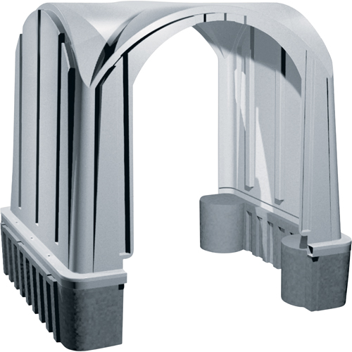 Outdoor Poly Shelters, 2 Walls, 7' L x 6' W x 7' H Distribution Élite MP