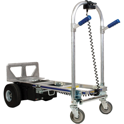 CobraPRO Jr. Series Convertible Hand Truck, Aluminum, 1200 lbs. Capacity Distribution Élite MP