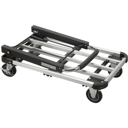 Foldable Platform Trucks, Aluminum, 300 lbs., 28" L x 16" W, 32" High Distribution Élite MP