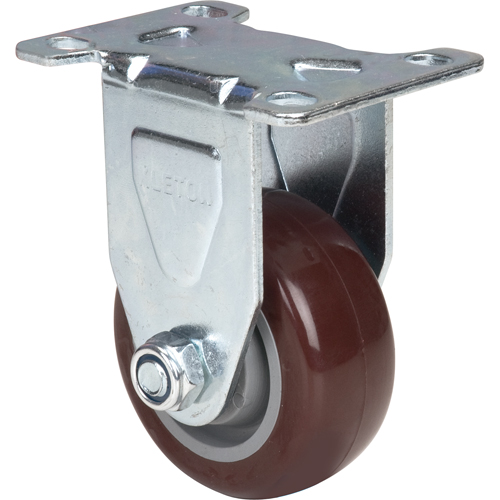 Roulette, Fixe, 3" (76 mm), Polyur&eacute;thane, 230 lb (104 kg) Distribution Élite MP