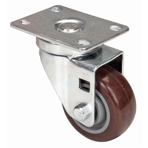 Caster, Swivel, 3" (76 mm), Polyurethane, 230 lbs. (104 kg.) Distribution Élite MP