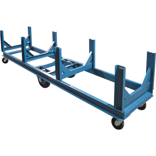 Bar Cradle Truck, 120" L x 28" W x 29" H, 5000 lbs. Capacity, Phenolic Wheels Distribution Élite MP