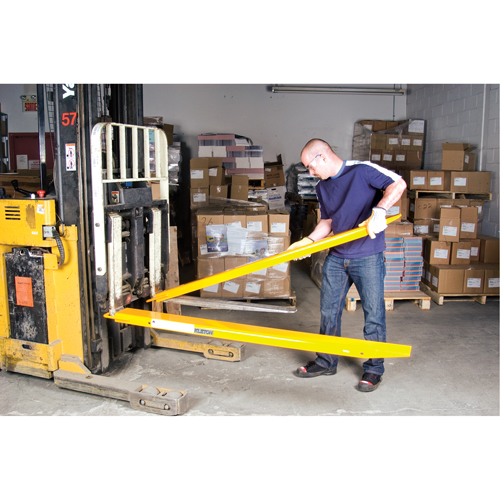 Rallonges de fourches, 72" l x 5" la, Pour des largeurs de fourches 4" Distribution Élite MP