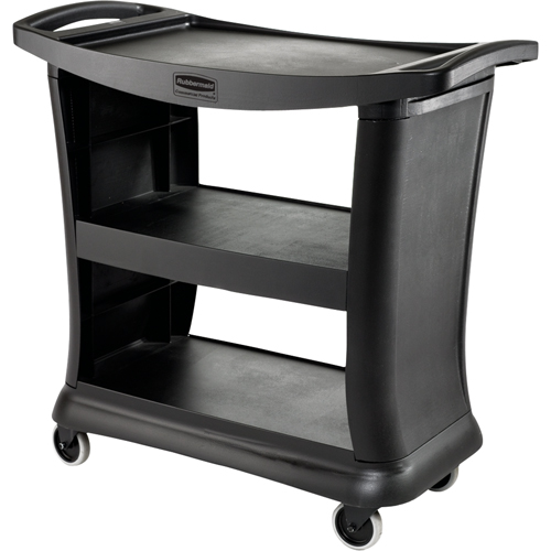 Executive Service Cart, 3 Tiers, 20" x 38" x 39", 300 lbs. Capacity Distribution Élite MP