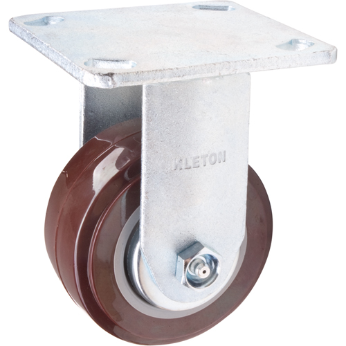 Roulette, Fixe, 4" (101,6 mm), Polyur&eacute;thane,  Distribution Élite MP