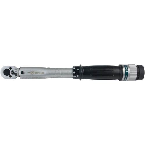 Cl&eacute; dynamom&eacute;trique JTW-1425, &agrave; cliquer, Entraînement 1/4" carr&eacute;, 40 - 250 lb-pi Distribution Élite MP