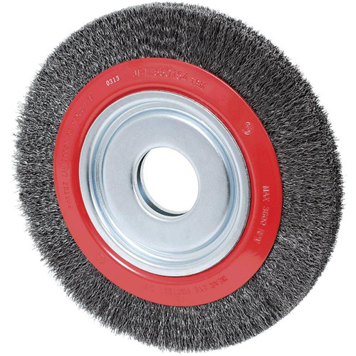 Meule 101H-3M &agrave; fils cr&ecirc;p&eacute;s, 10" dia., Fils 0,014", Arbre 2" Distribution Élite MP