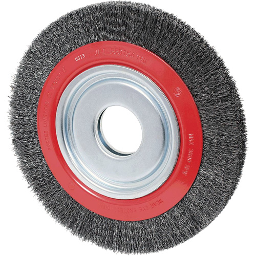 Disque &agrave; fils cr&ecirc;p&eacute;s, 6" dia., Fils 0,02", Arbre 1/2"/2"/5/8" Distribution Élite MP