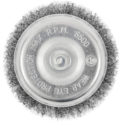 Brosse coupelle sertie sur tige Distribution Élite MP