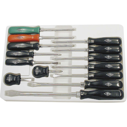 ISD-14 ABS Handle Screwdriver Set, 14, Magnetic Distribution Élite MP