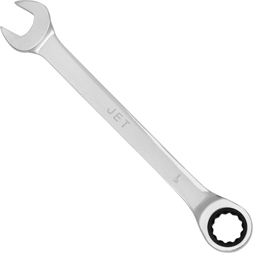 Non-Reversible Long Pattern Ratcheting Combination Wrench, 9 mm, Chrome Finish Distribution Élite MP