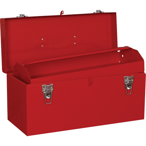 Heavy-Duty Tool Box, 8-1/2" D x 20" W x 9-1/2" H, Red Distribution Élite MP