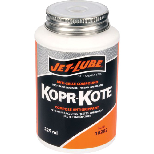 Compos&eacute; pour les colliers de forage et joints doutillage sur les chantiers p&eacute;trolif&egrave;res Kopr-Kote, 225 ml, Canette &agrave; dessus brosse, 450°F (232°C) Temp max. Distribution Élite MP