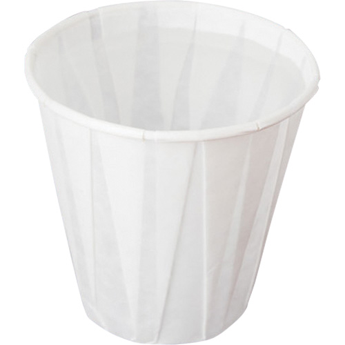 Pleated Cup, Paper, 5 oz., White Distribution Élite MP