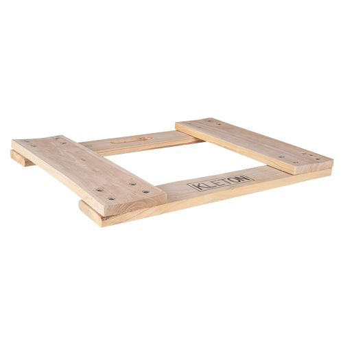 Hardwood Dolly Frame, Not Included Wheels, 900 lbs. Capacity, 18" W x 24" D x 1.5" H Distribution Élite MP