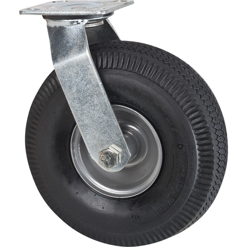 Heavy-Duty Platform Truck - Replacement Casters, Swivel, 10" (254 mm), Pneumatic, 400 lbs. (181 kg.) Distribution Élite MP