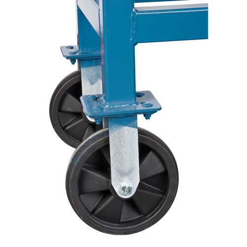 Elevated Platform Trucks, 60" L x 30" W, 1000 lbs. Capacity, Pneumatic Casters Distribution Élite MP