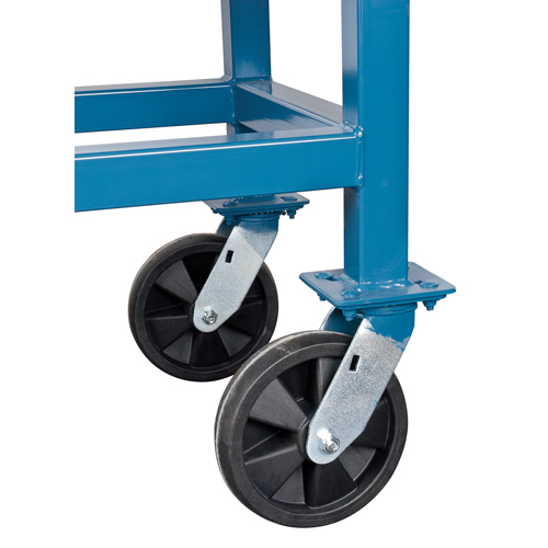 Elevated Platform Trucks, 60" L x 30" W, 1000 lbs. Capacity, Pneumatic Casters Distribution Élite MP
