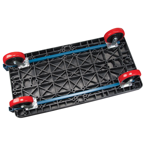 Plastic Platform Truck, 60" L x 30" W, 2500 lbs. Cap., Polyurethane Wheels Distribution Élite MP