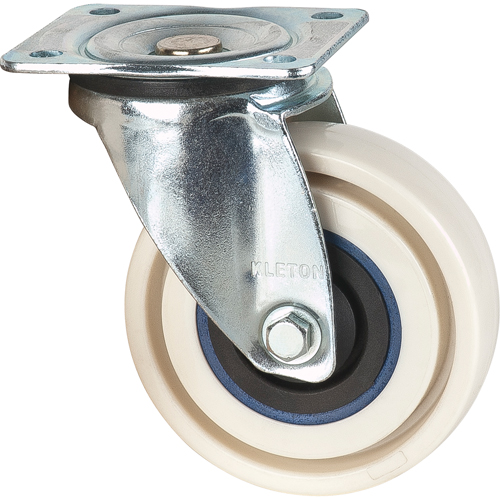 Sandwich Casters, Swivel, 5" (127 mm), Nylon, 440 lbs. (199.58 kg.) Distribution Élite MP