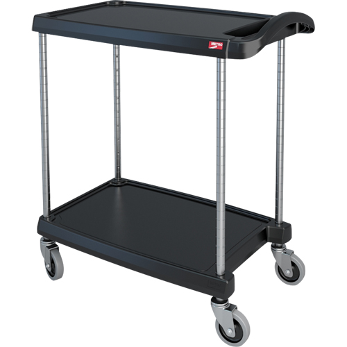 myCart Utility Cart, 2 Tiers, 16" x 35-1/2" x 27", 300 lbs. Capacity Distribution Élite MP