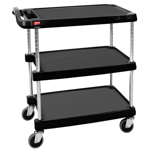 myCart Utility Cart, 3 Tiers, 26" x 36-7/8" x 36", 500 lbs. Capacity Distribution Élite MP