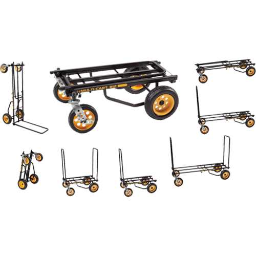 Transporteur d'&eacute;quipement 8 en 1 RockNRoller Multi-Cart, tout terrain, Acier, Capacit&eacute; 500 lb Distribution Élite MP