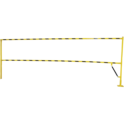 Barri&egrave;re &agrave; bascule de s&eacute;curit&eacute;, Simple, 6' lo x 42-5/8" h d&eacute;ploy&eacute; Distribution Élite MP