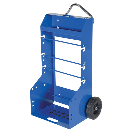 Chariot portatif pour mat&eacute;riaux bobin&eacute;s, Acier, 4 Montants, 29" la x 47-5/16" h x 21-7/8" p, Capacit&eacute; de 300 lb Distribution Élite MP