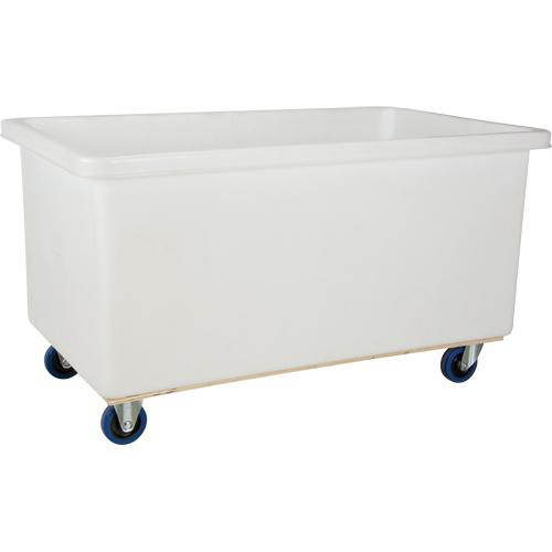 Straight Wall Box Truck, White Polyethylene, 57" L x 34" W x 33" H, 22 cu. ft. Volume, 600 lbs. Capacity Distribution Élite MP