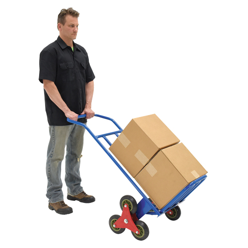 Stair Climbing Hand Truck, Steel Frame, 24" W x 45-3/4" H, 300 lbs. Capacity Distribution Élite MP