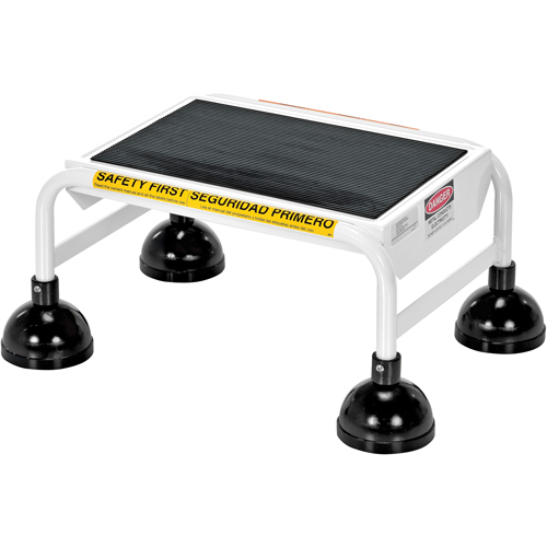 Stop-Step Ladders, 1 Steps, 16" Step Width, 9-9/16" Platform Height, Steel Distribution Élite MP