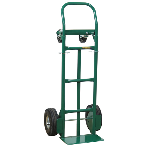 Greenline Economical Convertible Hand Truck, Steel, 600 lbs. Capacity Distribution Élite MP