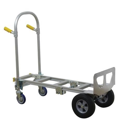 SPTN-JR-T18-SR Spartan Jr. Convertible Hand Truck, Aluminum, 1000 lbs. Capacity Distribution Élite MP