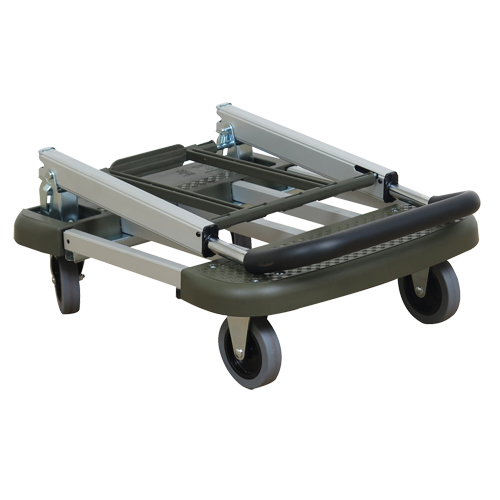 Telefolding Platform Truck, Aluminum, 330 lbs., 29-1/2" L x 17-1/2" W, 36-1/2" High Distribution Élite MP
