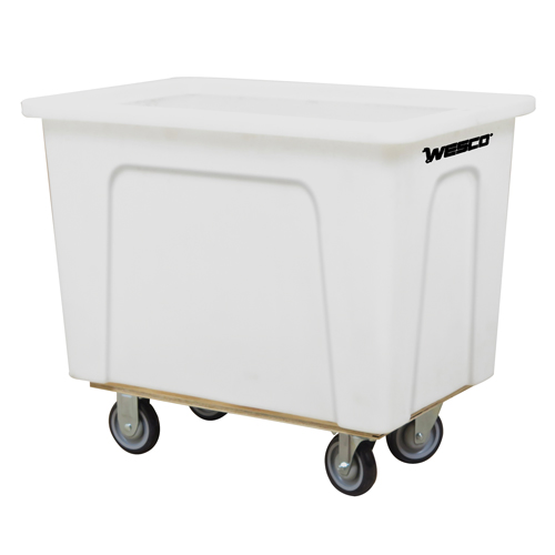 Caisson, Poly&eacute;thyl&egrave;ne blanc, 38" lo x 28" la x 35" h, Volume 15 pi³, Capacit&eacute; 550 lb Distribution Élite MP